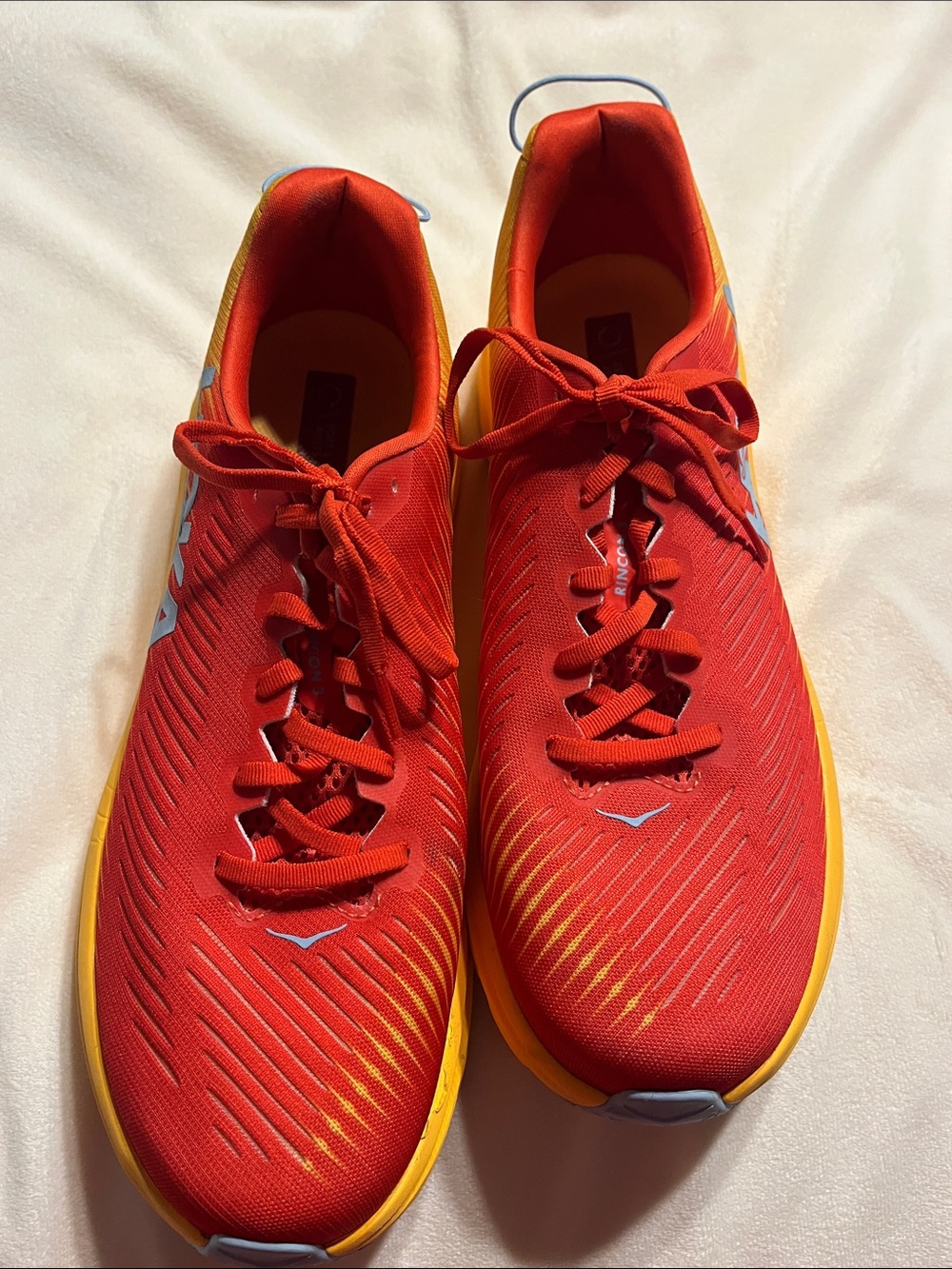 Men's Red Hoka Running Shoes